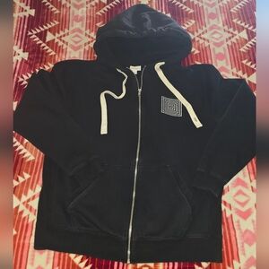 LuLaRoe Black Zip Up Hoodie Small